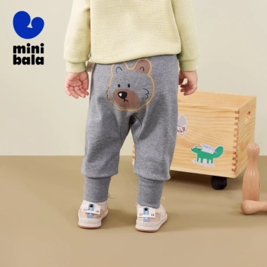 Quần trẻ em Minibala mùa thu cho bé trai và bé gái, siêu mềm, giảm giá 239.760₫ 7