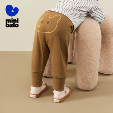 Quần trẻ em Minibala mùa thu cho bé trai và bé gái, siêu mềm, giảm giá 239.760₫ 9