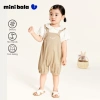 Quần treo bé gái minibala mềm mại thoáng khí mùa hè - Thoải mái, dễ chịu