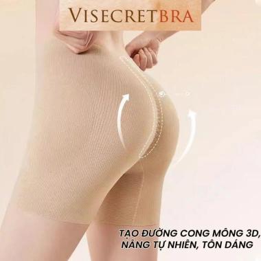Quần Trong Độn Hông Nâng Mông Cạp Vừa Su Đúc, Thoáng Khí, Mềm Mịn - Body Ôm 7