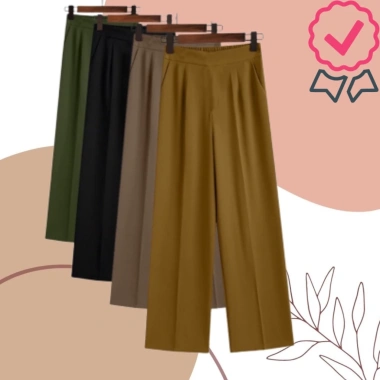 Quần Trung Niên Nữ Dài Phong Cách Tây Âu Thun Cao Cấp - Thời Trang Sang Trọng 169k