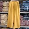 Quần trung niên nữ ống suông lưng thun bigsize đũi mềm nhẹ mát siêu thị 24h - Giá 109.000đ 7