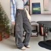 Quần túi hộp kaki nữ 18-50kg, ống suông rộng cạp chun, lưng cao, phù hợp bé gái 6-14 tuổi, giá 77.000đ 11