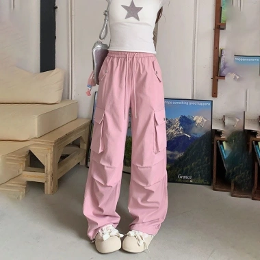 Quần túi hộp kaki nữ 18-50kg, ống suông rộng cạp chun, lưng cao, phù hợp bé gái 6-14 tuổi, giá 77.000đ 12 Quần túi hộp kaki nữ 18-50kg, ống suông rộng cạp chun, lưng cao, phù hợp bé gái 6-14 tuổi, giá 77.000đ 12