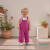 Quần yếm Denim Aqua-Kid màu trơn không tay, dây đeo vai chỉnh được - Giá ưu đãi 9