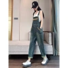 Quần yếm denim cổ điển nữ thời trang thu đông - Tôn body thon gọn, giảm 23% 5