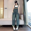 Quần yếm denim cổ điển nữ thời trang thu đông - Tôn body thon gọn, giảm 23% 6