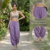 Quần Yoga Nữ Dáng Alibaba Cotton Lụa Co Giãn Thoáng Mát, Tập Tại Nhà - 423k 3
