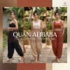 Quần Yoga Nữ Dáng Alibaba Cotton Lụa Co Giãn Thoáng Mát, Tập Tại Nhà - 423k 7