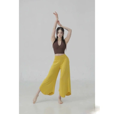 Quần Yoga Nữ Suông Rộng Thun Lạnh Cotton Co Giãn, Mỏng Nhẹ, Thoáng Mát - 399k 2