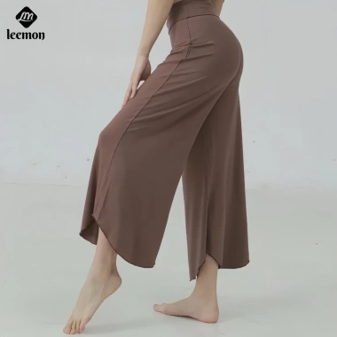 Quần Yoga Nữ Suông Rộng Thun Lạnh Cotton Co Giãn, Mỏng Nhẹ, Thoáng Mát - 399k 6