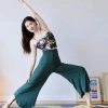Quần Yoga Nữ Suông Rộng Thun Lạnh Cotton Co Giãn, Mỏng Nhẹ, Thoáng Mát - 399k 7