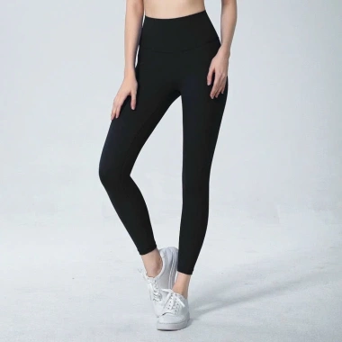 Quần Yoga Nữ Thun Lạnh Co Giãn 4 Chiều, Ôm Dáng Mỏng Nhẹ, Thấm Hút, Giá Ưu Đãi 390.000 VND 3