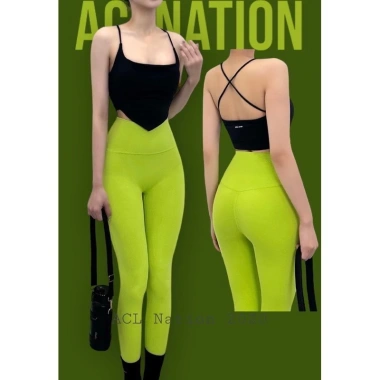 Quần Yoga Nữ Thun Lạnh Co Giãn 4 Chiều, Ôm Dáng Mỏng Nhẹ, Thấm Hút, Giá Ưu Đãi 390.000 VND 6