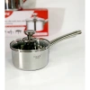 Quánh inox 304 liền khối TAEANG QLK14 14cm không lo cháy đáy - Quánh quấy bột, nấu cháo cho bé, giảm giá 20% 10