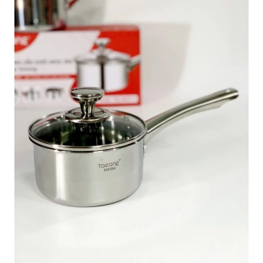 Quánh inox 304 liền khối TAEANG QLK14 14cm không lo cháy đáy - Quánh quấy bột, nấu cháo cho bé, giảm giá 20% 10 Quánh inox 304 liền khối TAEANG QLK14 14cm không lo cháy đáy - Quánh quấy bột, nấu cháo cho bé, giảm giá 20% 10