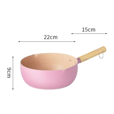 Quánh inox chống dính 18cm cán gỗ, nồi chảo nhập khẩu, lòng sâu, chỉ 88.000đ 4 Quánh inox chống dính 18cm cán gỗ, nồi chảo nhập khẩu, lòng sâu, chỉ 88.000đ 4
