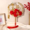 Quạt Cầm Tay Cô Dâu Handmade Vintage, Trang Trí Đám Cưới, Giá 163.900₫ 8