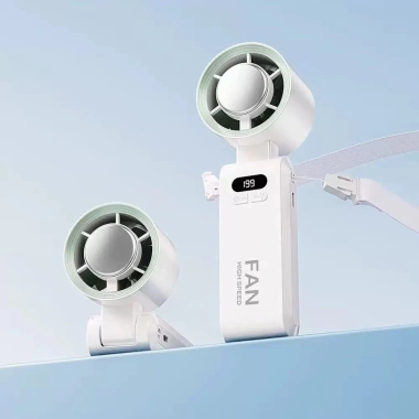 Quạt cầm tay đá làm mát mini, tốc độ cao, gập lại - giảm giá 310,100₫ cho phụ nữ 8