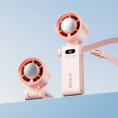 Quạt cầm tay đá làm mát mini, tốc độ cao, gập lại - giảm giá 310,100₫ cho phụ nữ 13