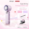 Quạt cầm tay Innoyo Fans Ice 100 cấp độ gió, gập 180 độ, tích hợp sò lạnh, bảo hành 6 tháng, tặng dây đeo