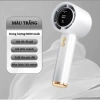 Quạt cầm tay mini pin 4.000mAh, 100 cấp độ gió, màn hình hiển thị pin - Siêu nhẹ 3