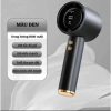 Quạt cầm tay mini pin 4.000mAh, 100 cấp độ gió, màn hình hiển thị pin - Siêu nhẹ 4
