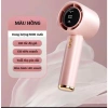 Quạt cầm tay mini pin 4.000mAh, 100 cấp độ gió, màn hình hiển thị pin - Siêu nhẹ 6