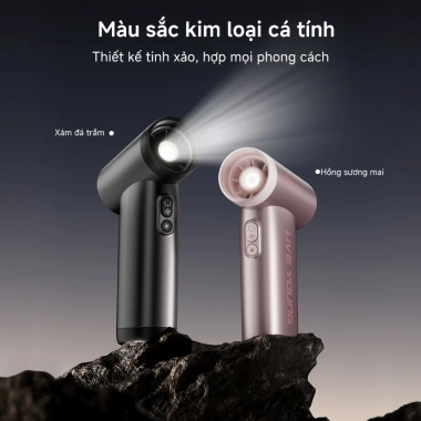 Quạt cầm tay mini Simplus Jet1 Gió mạnh, đèn LED tiện lợi, giảm 20% 8