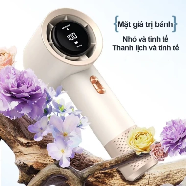 Quạt Cầm Tay Sạc Lại Pin Dài - Mát Lạnh Khi Du Lịch Ngoài Trời, Giá Chỉ 175k