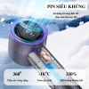 Quạt Cầm Tay Sạc Lại Pin Dài - Mát Lạnh Khi Du Lịch Ngoài Trời, Giá Chỉ 175k 4
