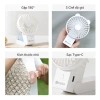 Quạt Cầm Tay Simplus Pink Mini Gập Lại Type-C 6 Tiếng Liên Tục Lite 3, Bảo hành 1 năm 1 đổi 1, Giá 93.900 VND 4