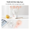 Quạt Cầm Tay Simplus Pink Mini Gập Lại Type-C 6 Tiếng Liên Tục Lite 3, Bảo hành 1 năm 1 đổi 1, Giá 93.900 VND 7