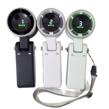 Quạt cầm tay tốc độ cao tăng áp di động treo cổ im lặng văn phòng giá 227.590 VND 5