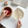 Quạt Cầm Tay Tre Dệt Thủ Công Cattail Đuổi Muỗi, Làm Mát Mùa Hè, Di Động 54,137₫ 2