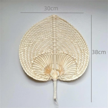 Quạt Cầm Tay Tre Dệt Thủ Công Cattail Đuổi Muỗi, Làm Mát Mùa Hè, Di Động 54,137₫ 8