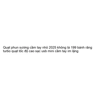 Quạt cầm tay USB 2.025 phun xịt mát, 120 tốc độ, pin lâu dài - Làm mát di động sinh viên 9
