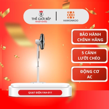 Quạt cây Hawonkoo AC FAH-011 - Nhiều cấp độ gió, động cơ bền bỉ, chỉ 1,39 triệu