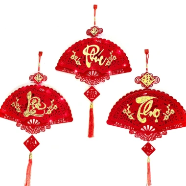 Quạt chữ Phúc Lộc Thọ Tết kích thước lớn, màu sắc đậm, giá chỉ 29.900đ 3 Quạt chữ Phúc Lộc Thọ Tết kích thước lớn, màu sắc đậm, giá chỉ 29.900đ 3
