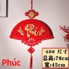 Quạt chữ Phúc Lộc Thọ Tết kích thước lớn, màu sắc đậm, giá chỉ 29.900đ 6