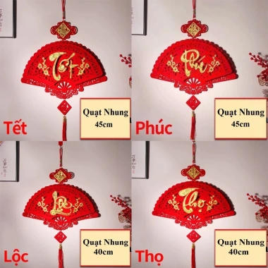 Quạt chữ Phúc Lộc Thọ Tết kích thước lớn, màu sắc đậm, giá chỉ 29.900đ 9 Quạt chữ Phúc Lộc Thọ Tết kích thước lớn, màu sắc đậm, giá chỉ 29.900đ 9