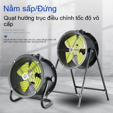 Quạt công nghiệp 220V hút gió mạnh, tốc độ vô cấp, động cơ biến tần nam châm vĩnh cửu - Giá ưu đãi 1,472,100 VND 2 Quạt công nghiệp 220V hút gió mạnh, tốc độ vô cấp, động cơ biến tần nam châm vĩnh cửu - Giá ưu đãi 1,472,100 VND 2