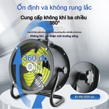 Quạt công nghiệp 220V hút gió mạnh, tốc độ vô cấp, động cơ biến tần nam châm vĩnh cửu - Giá ưu đãi 1,472,100 VND 6 Quạt công nghiệp 220V hút gió mạnh, tốc độ vô cấp, động cơ biến tần nam châm vĩnh cửu - Giá ưu đãi 1,472,100 VND 6