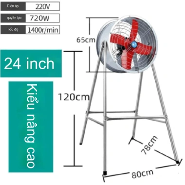 Quạt Công Nghiệp Mạnh Mẽ - Công Suất Cao, Hút Sàn, Dùng Nhà Xưởng, Kho, Trang Trại - 1.649.900 VN 15 Quạt Công Nghiệp Mạnh Mẽ - Công Suất Cao, Hút Sàn, Dùng Nhà Xưởng, Kho, Trang Trại - 1.649.900 VN 15
