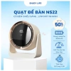 Quạt Để Bàn Tích Điện Xoay Gập 90° Động Cơ Không Chổi Than - Làm Mát Nhanh, Năng Lượng Thấp 2