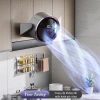 Quạt Để Bàn Tích Điện Xoay Gập 90° Động Cơ Không Chổi Than - Làm Mát Nhanh, Năng Lượng Thấp 3