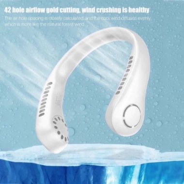 Quạt Đeo Cổ Không Cánh 3 Mức Gió Tuỳ Chỉnh Thời Trang Du Lịch Giá 95.000₫ 4