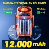 Quạt Đeo Hông 3in1 Pin 12.000mAh LCD + Đèn Pin + Sạc Dự Phòng - Giá 269k 6