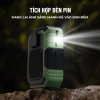 Quạt Đeo Thắt Lưng 6.000mAh Tích Điện & Sạc Dự Phòng, Quạt Đeo Hông Pin Sạc Công Suất Lớn - 179k 4
