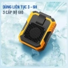 Quạt Đeo Thắt Lưng 6.000mAh Tích Điện & Sạc Dự Phòng, Quạt Đeo Hông Pin Sạc Công Suất Lớn - 179k 6